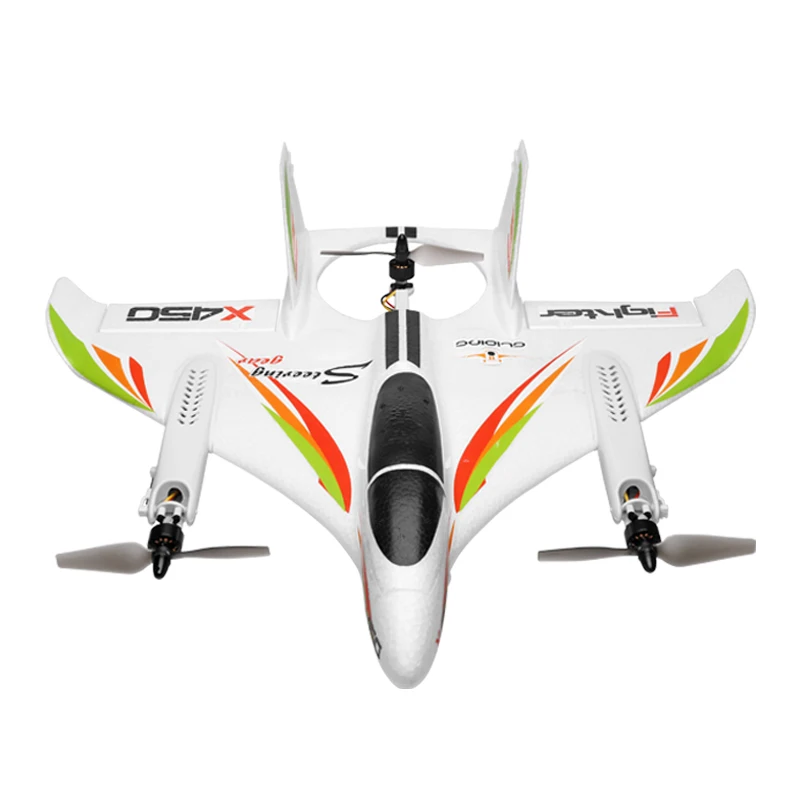 Новинка оригинальный радиоуправляемый самолет WLtoys XK X450 6 канальный бесщеточный