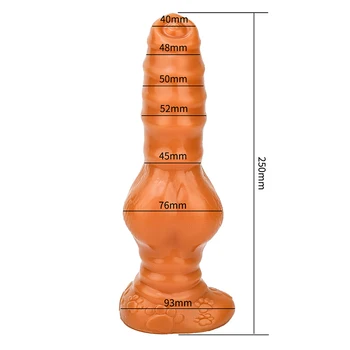 Realistic Animal Dildo For Women Masturbation Sex Toys Huge Dog Dildo With Suction Cup Anal Plug Adult Sex Toys For Women 6