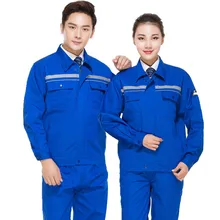 Новые рабочие комплекты одежды для мужчин и женщин светоотражающие куртки+ брюки весна осень ремонт машин сварщик мастерская комбинезоны Рабочая форма