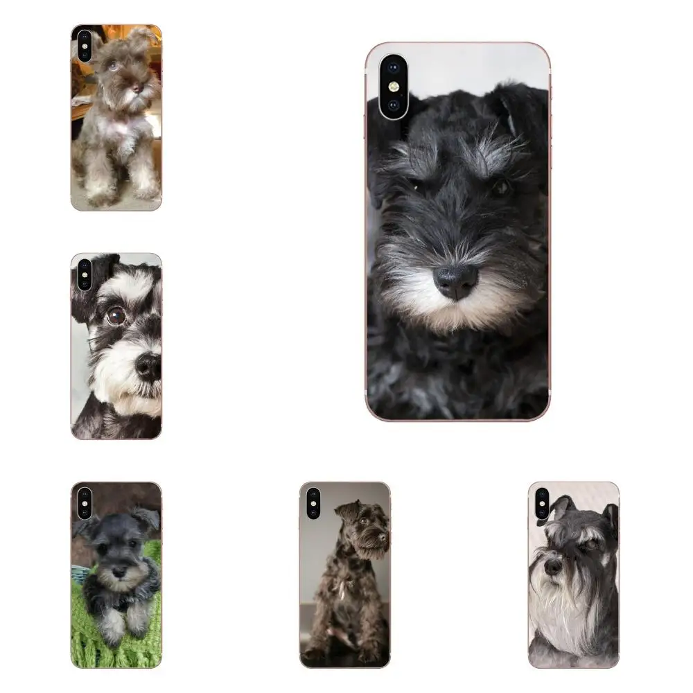 Миниатюрный чехол для телефона Schnauzer Puppy Dog Galaxy Grand A3 A5 A7 A8 A9 A9S On5 On7 Plus Pro Star 2015 2016 2017