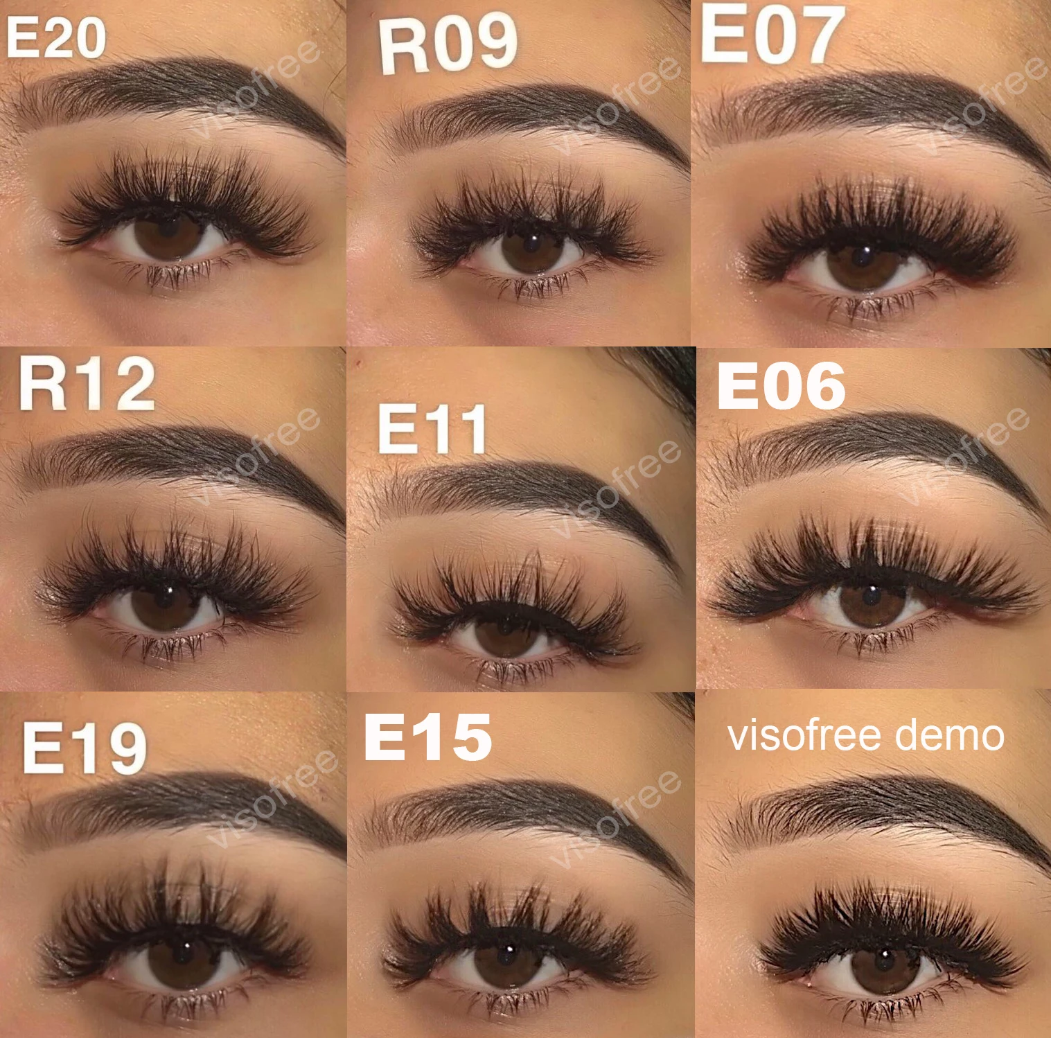 30/40 pairs/pack Visofree 3D Mink Hair False Eyelashes No Box Natural Thick Long Eye Lashes Fluffy Makeup Beauty Extension Tools 30/40 pairs/pack Visofree 3D Mink Hair False Eyelashes No Box Natural Thick Long Eye Lashes Fluffy Makeup Beauty Extension Tools