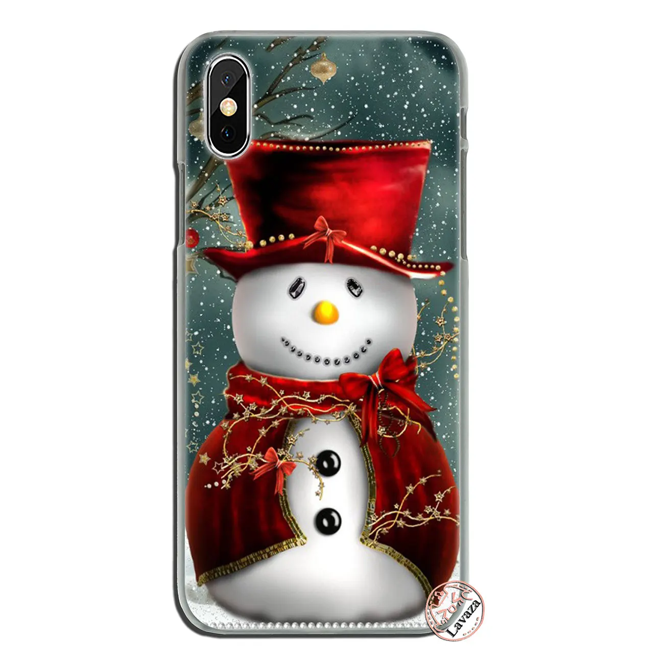 Чехол Lavaza snow winter Merry Christmas для iPhone XR X XS 11 Pro Max 10 7 8 6S 5 5S SE 4 4s - Цвет: 10