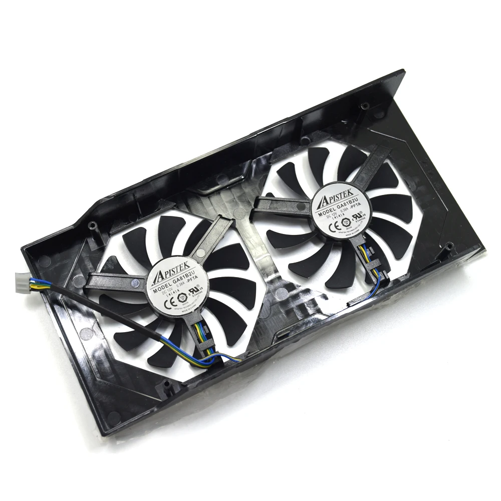 Кулер вентилятор для HIS 7850 R9 270 iPower IceQ X2 Turbo Boost Clock R7 260X IceQ X2 2 Гб R7 260X IceQ X2 Turbo 1 ГБ с радиатором