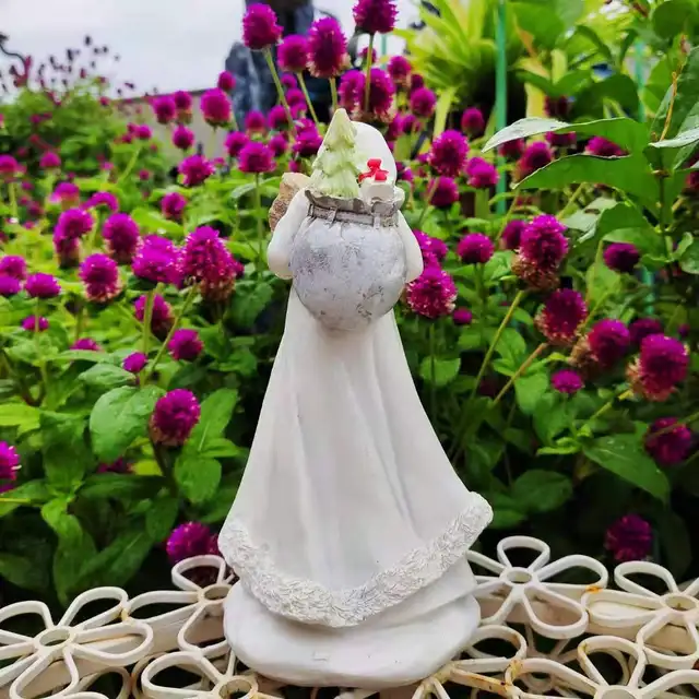 Lelktori Gyanta Piros Fehér Mikulás Kiegészítők Kültéri Kerti Park Bútorozási Dekoráció Erkélyüzlet Figurák Díszek - Image 5