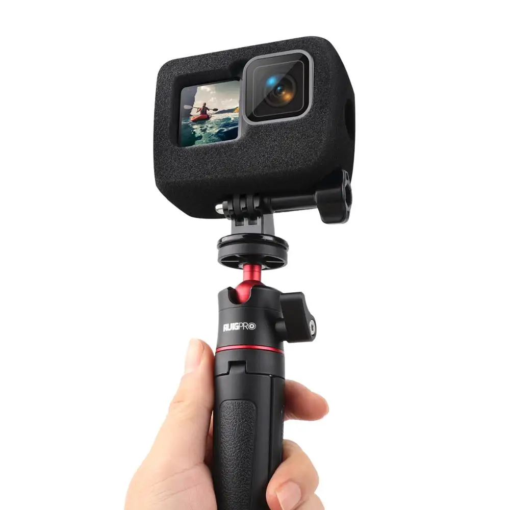 Cache Anti-Vent Mousse pour GoPro Hero 12/11/10/9 - Réduction Bruit
