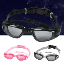 Взрослые очки, стиль, цельный наушник, высокое разрешение, для мужчин и женщин, прозрачный, гладкое стекло, анти-туман, универсальный, для дайвинга, Swimmi