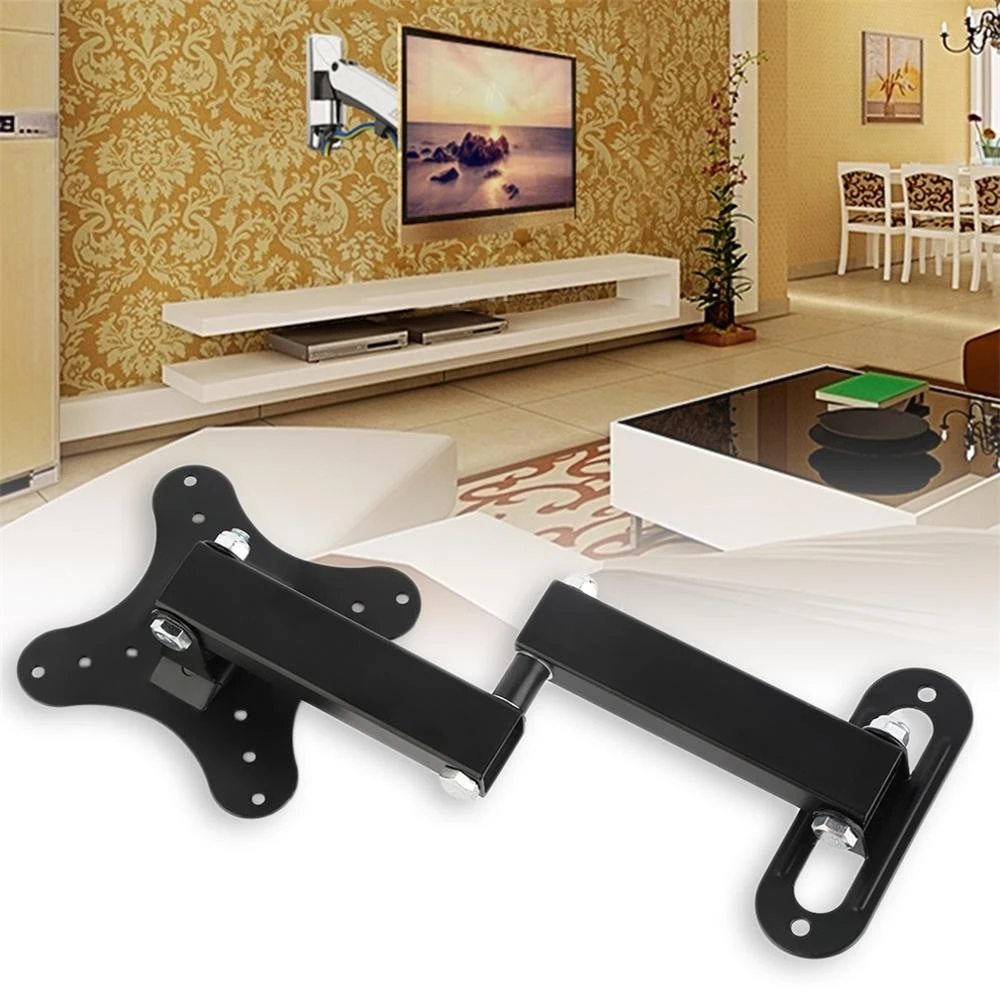 14 27 Plasma Tilt Swivel TV Wall Mount Bracket Black 15 17 18 19 20 21 Inch  Exquisitely Designed Durable|Furniture Frames| - AliExpress