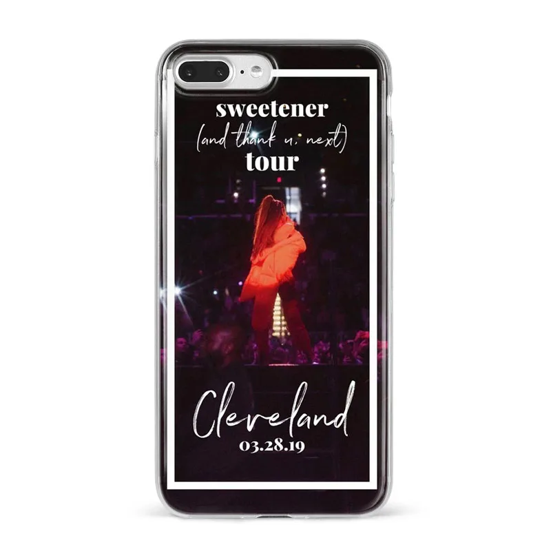 Ariana Grande God is a woman Thank You Next Sweetener phone case For iPhone X XR XS Max 8 7 6s 6 Plus 5s SE Suave Silicone Coque - Цвет: TPU