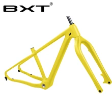 BXT, новинка, карбоновая рама для снежного велосипеда, 26 дюймов, карбоновая рама для горного велосипеда, 4,8 толстых шин, пляжные велосипедные рамы для снежного велосипеда