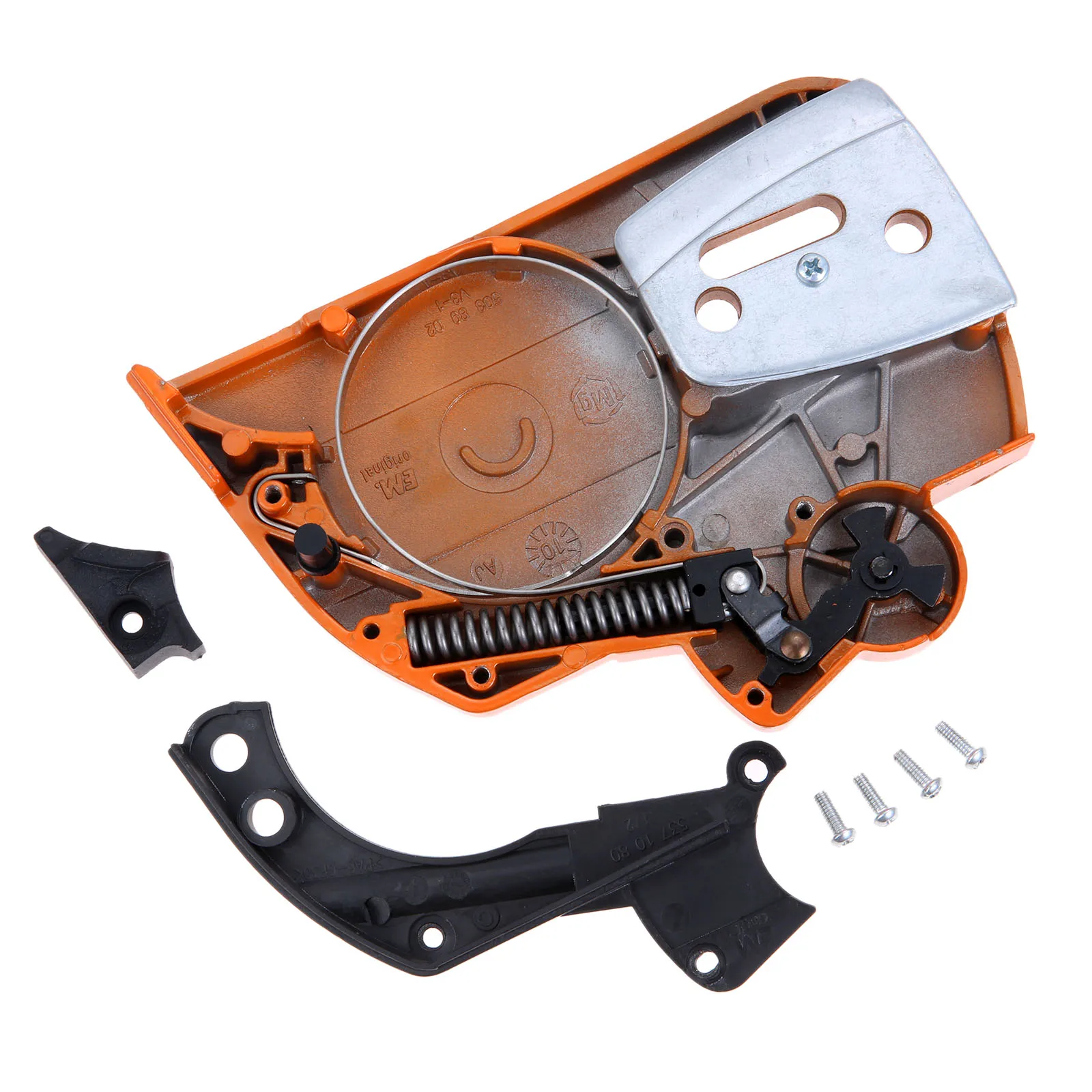 Freno A Catena Con Copertura Per Motosega Husqvarna, Compatibile Con 340, 345, 346, 350, 351, 353, 357, 359, Sostituisce Il Pezzo 5371078-03, Ricambio Aftermarket Di Alta Qualità