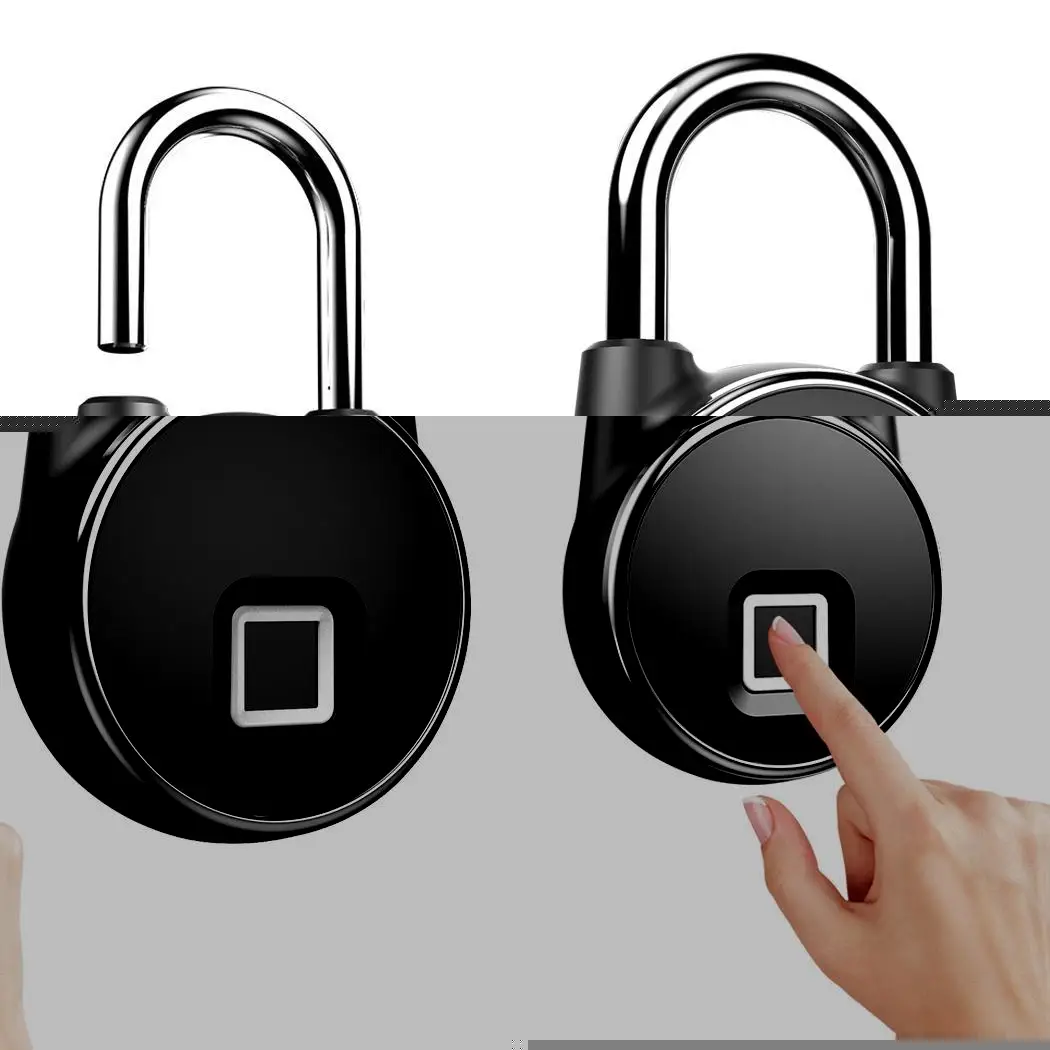 

Safe Fingerprint Lock Smart Mini Door Lock Keyless Anti-Theft Luggage Case Lock