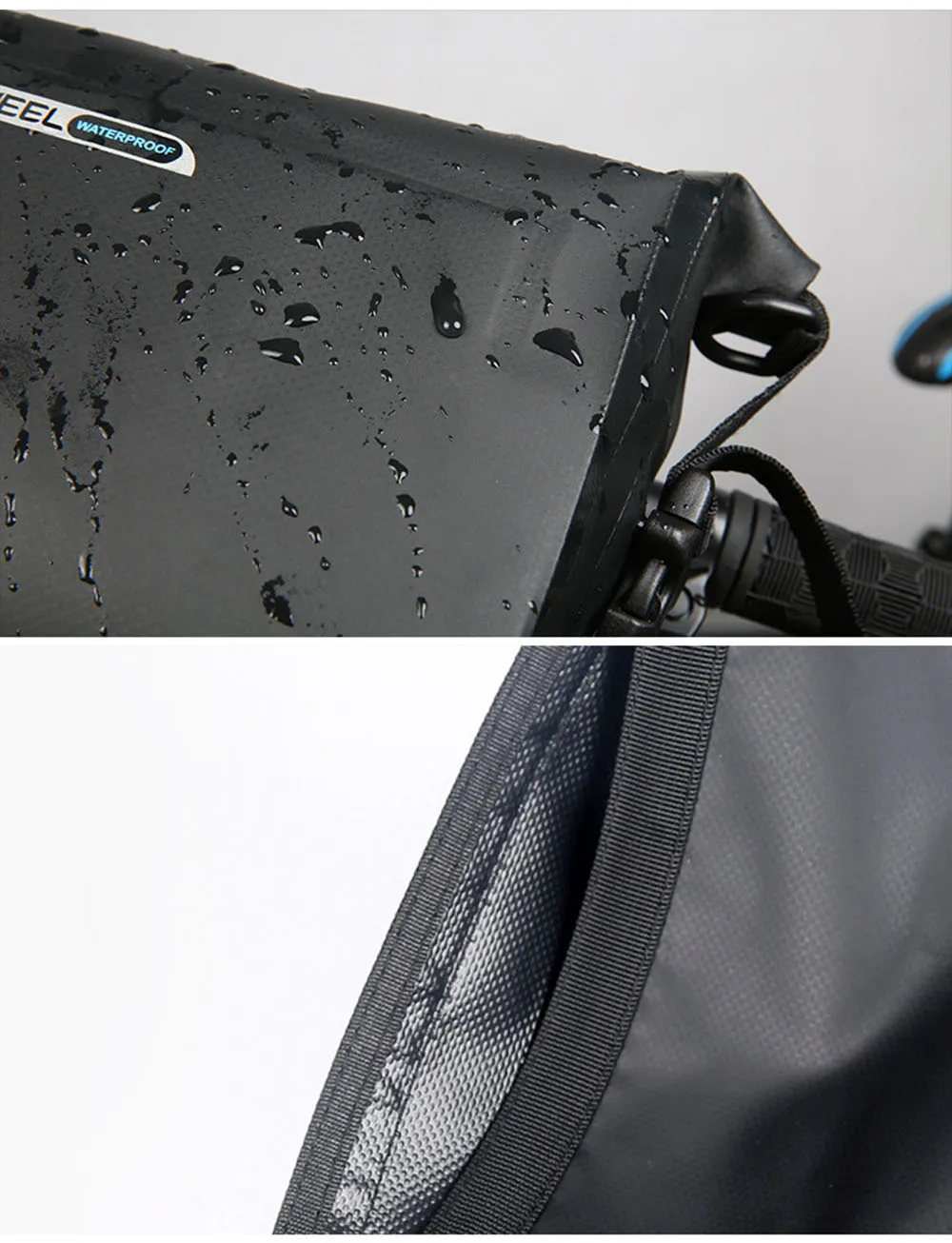 Top Bicycle Bag PVC Waterproof Bike Front Frame Bags Foldable MTB Bike Handlebar Repair Tool Pocket Cycling Tube Shoulder Bag BC0146 7 Top Bicycle Bag PVC Waterproof Bike Front Frame Bags Foldable MTB Bike Handlebar Repair Tool Pocket Cycling Tube Shoulder Bag BC0146 7