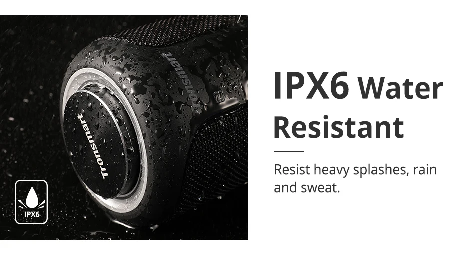 Tronsmart T6 Plus Upgraded Edition Bluetooth 5.0 Speaker 360° Surround Sound NFC Connection IPX6 Waterproof Portable Speaker   (10)