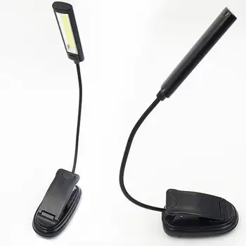 

Universal Table Reading Light Clip-On Clamp Flexible Home Bedside Lamp Decor