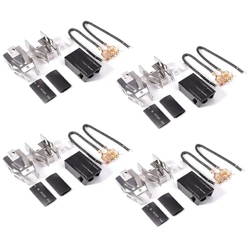 

4 Pack 330031 Range Receptacle Burner Receptacle Kit for Whirlpool Kenmore Sears and Roper Refrigerator Oven