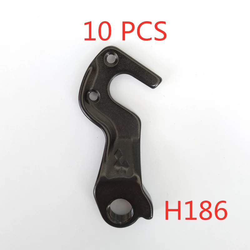 WGH186P10 10 шт., расширитель переключателя велосипеда, вешалка для велосипедной передачи, задние вешалки для cube aka#149, длинное внимание, LT LTD, гоночный доступ WLS LTD - Цвет: WGH186P10