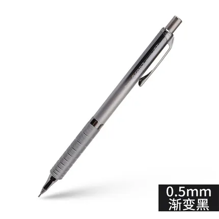 1 шт Pentel автоматический карандаш XPP1005G градиентный цвет 0,5/0,3/0,2 мм металлический нескользящий низкий центр тяжести ограниченный 0,3/0,5 мм запасной - Цвет: 0.5mm 1pcs