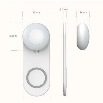 

Mobile Phone Wireless Charging LED Desk Lamp Separate Magnetic Touch Dimming Bedroom Creative Night Light Bedside Lamp GDeals