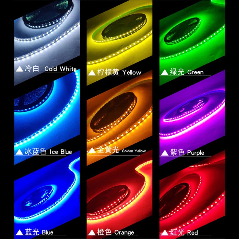 6/8mm 5M/Rolls DIY Separate Silicone Neon Strip 120Leds S-Bendable Newly Flexible Led Tape For LED Neon Sign Waterproof IP67 4