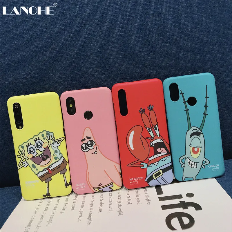 LANCHE для Xiaomi Redmi Note 7 Чехол милый аниме мультфильм матовый Мягкий силиконовый чехол