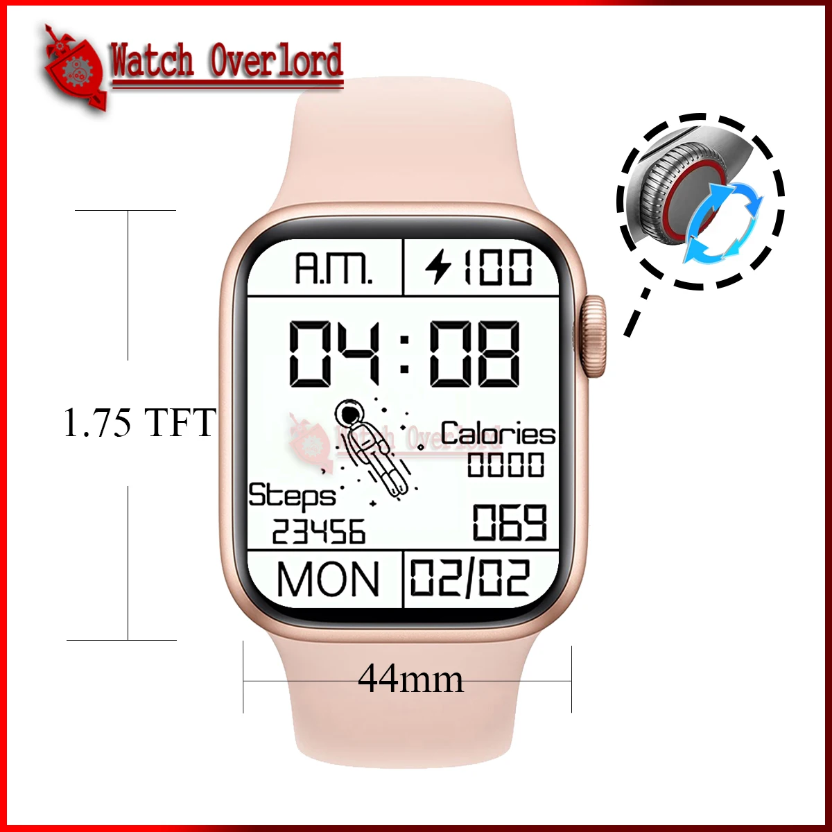 Смарт-часы IWO14 HW22 мужские Bluetooth калькулятор звонков пульсометр для apple Watch huawei xiaomi