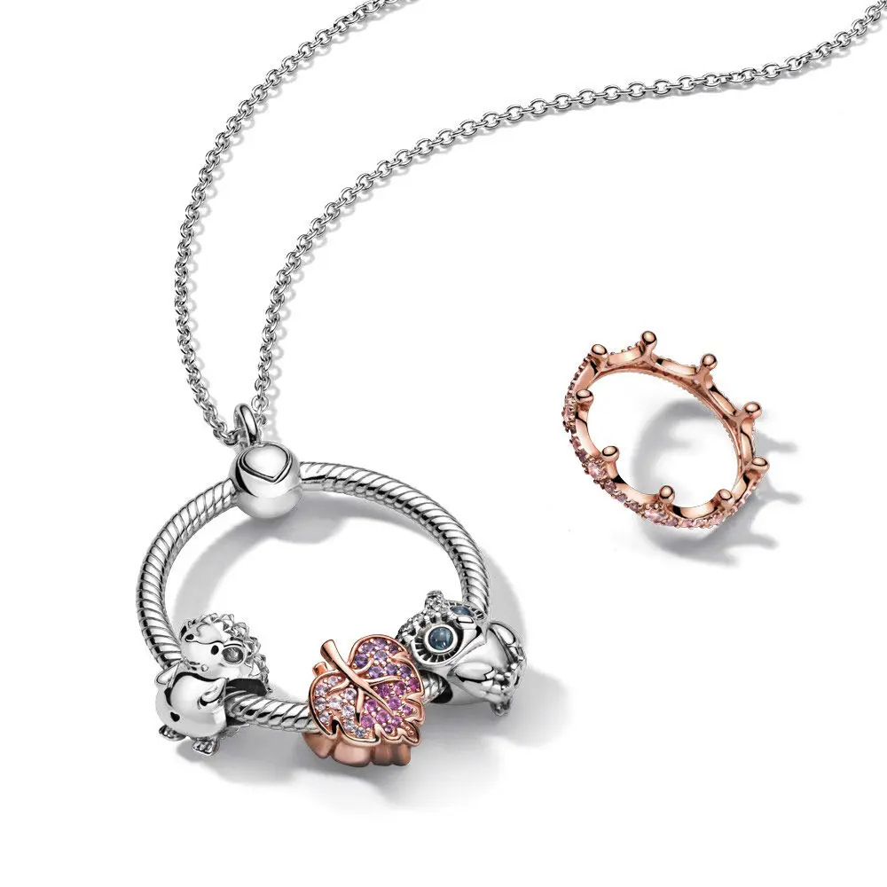 925 sterling silver Charm pendant O 