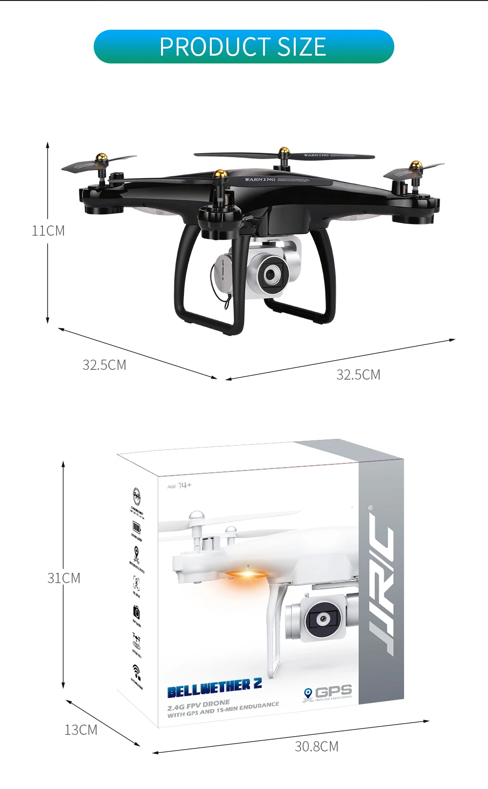 JJRC H68G 5G Wi-Fi FPV с камерой 1080P двойной gps настрой держать 15 минут время полета Радиоуправляемый Дрон Квадрокоптер RTF ZLRC