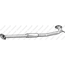 Резонатор Nissan X-Trail 2.0/2.5 01-07 Bosal 284259 Bosal арт. 284259