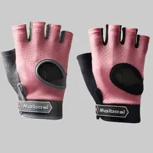Перчатки без пальцев анти-женские нескользящие тапочки из натуральной кожи Фитнес Вес подъема гантели, Спорт волшебная палочка 66