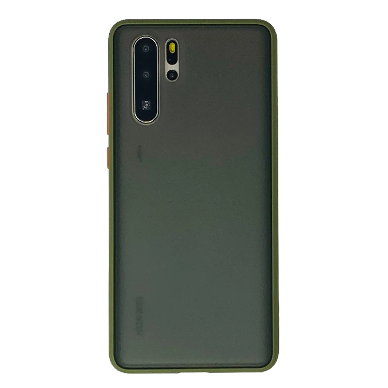 Роскошный контрастный кнопочный мобильный чехол для телефона для Hauwei mate 10 20 30 Lite P20 P30 Pro простой матовый чехол для Hauwei P SmartZ