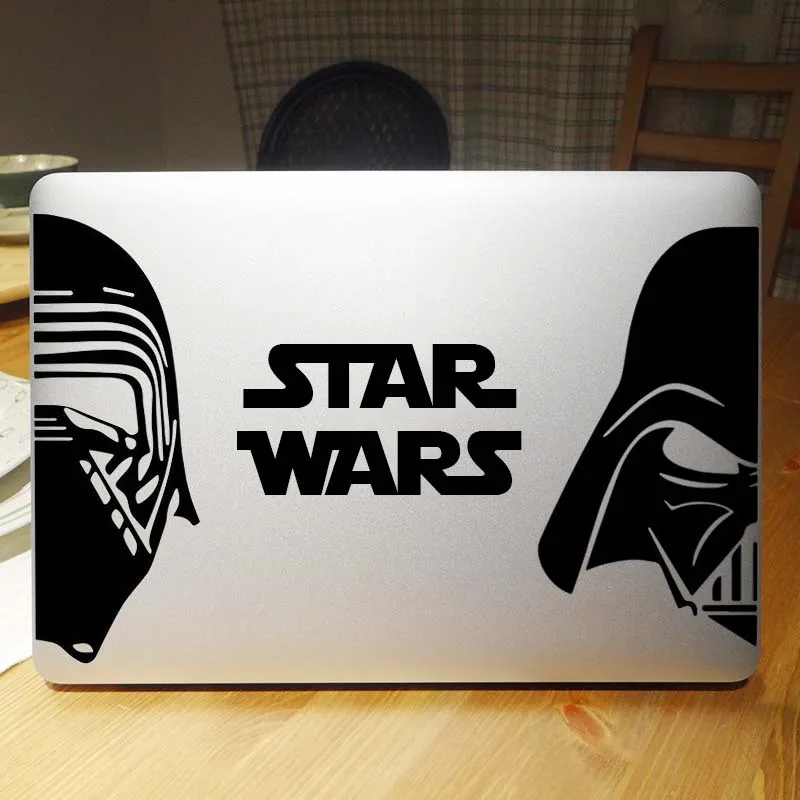 Стикер для ноутбука Dark Vader and Kylo Ren наклейка Macbook Pro Air Retina 11 12 13 14 15 дюймов Звездные