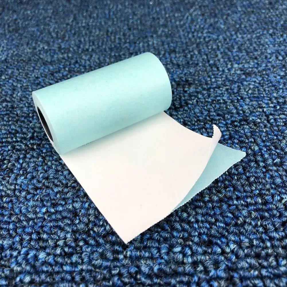 Convenient Sticker Paper Printing Paper Clear Image Household Self-Adhesive Solid Color Thermal Printing Paper