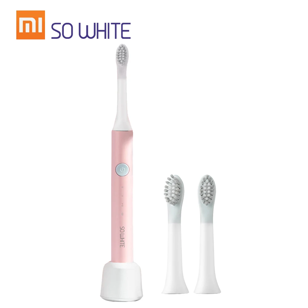 Для Xiaomi SOOCAS SO WHITE электрическая зубная щетка звуковые волны умная щетка ультразвуковое отбеливание Водонепроницаемая Глубокая чистка зубная щетка - Цвет: Оранжевый