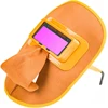 Yellow Welding Mask Solar Auto-Darkening Filter Lens, Headband & Eyeglass Leather Comfortable Welding Helmet for Splash Proof ► Photo 2/6