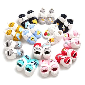 

Soft Sole Baby Shoes Newborn Baby Warm Winter Snow Boots Toddler Soft Sole Anti-Slip Infant Prewalker Unisex Crib Shoes w