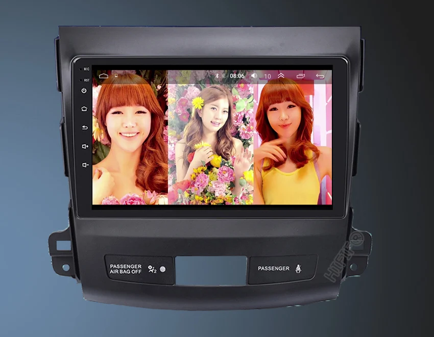 Android 9,0 автомобильный dvd gps мультимедийный плеер радио для Mitsubishi Outlander 2006- peugeot 4007/Citroen C-Crosser 2.5D
