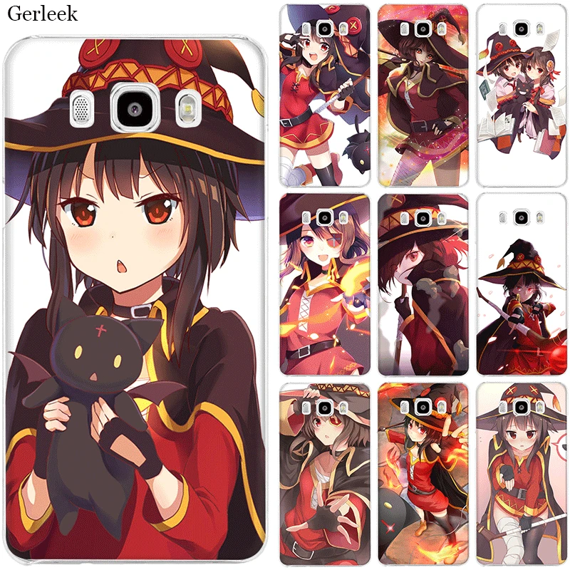 Чехол для телефона из ТПУ Samsung A70 A50 A60 A40 A30 A20 A10 A5 A6 A7 A8 A9 чехол Megumin Kono Subarashii Sekai Ni