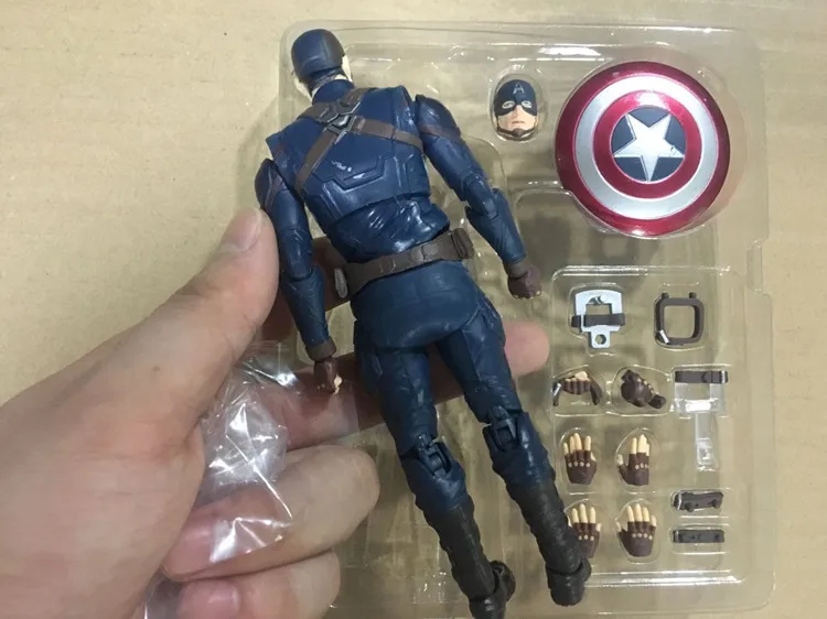 Фигурки героев Marvel Мстители финал Капитан Америка супер герой модели