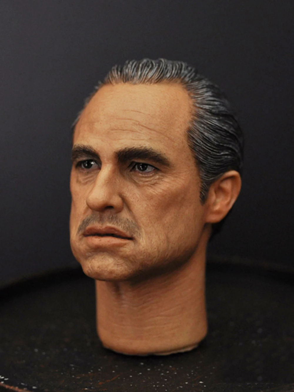 

1/6 Scale Al Pacino Head Carvings Marlon Brando The Godfather Corleone head sculpt For 12" Male Body Headply Toys