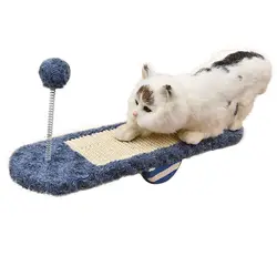 Кошка царапины доска Seesaw защитный пост шар-пружина котенок прочная игрушка многофункциональные износостойкие зоотовары сизальная