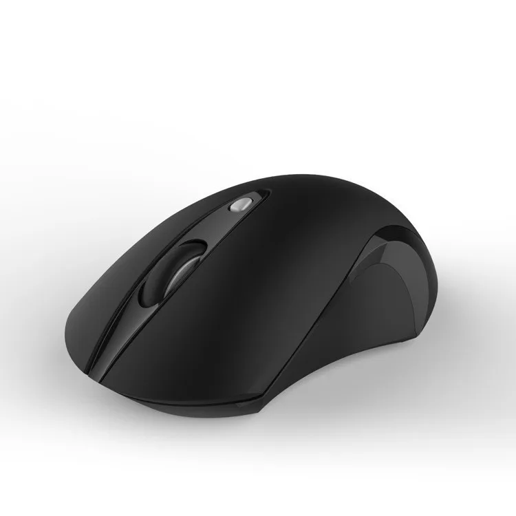 CHYI Беспроводная Бесшумная мышь маленькая правая Беспроводная офисная мышь 800/1200/1600 dpi эргономичная оптическая мышь для портативных ПК - Цвет: Black Wireless Mouse