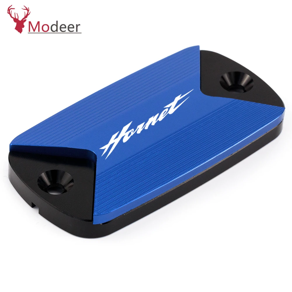 For Honda Hornet 600 CB600F 1998-2014 Hornet 900 2002-2006 Motorcycle Accessories Logo Hornet Brake Fluid Reservoir Cover Cap (13)