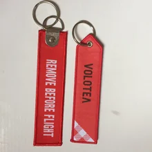 Тканый брелок для ключей с кольцом, выполненным по индивидуальному заказу