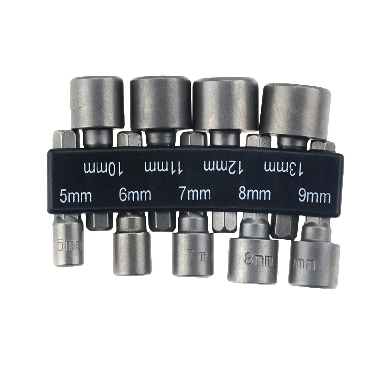 

9PCS 5-13mm Bit Screwdriver Inside Head Socket Head Wind Electric Screwdriver Head Cylinder Head
