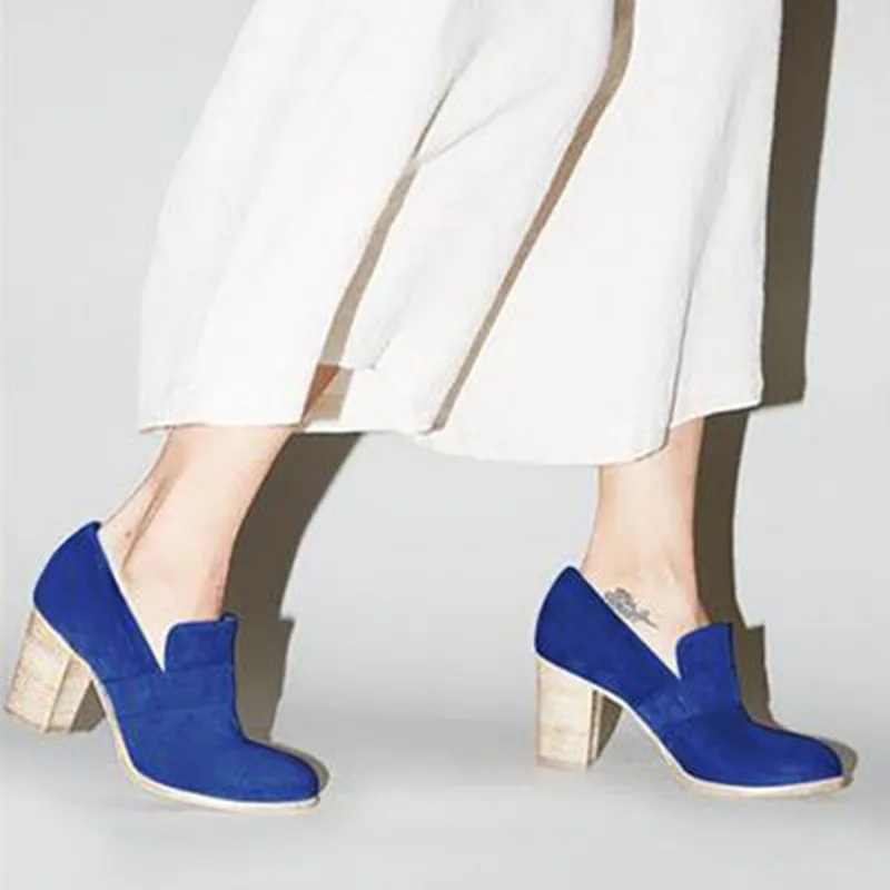 

HEFLASHOR 2019 Boots For Women Flock Ankle Boot Spring Autumn Women Boots Ladies Party Western Stretch Fabric Boots Plus Size