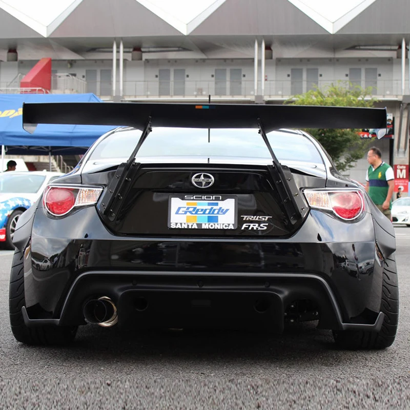 Автостайлинг Неокрашенный Черный FRP/углеволоконный материал G Style GT 86 BRZ спойлер