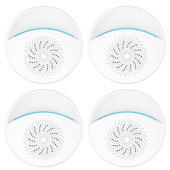 

Mosquito Repeller 4 Pack Electronic Wall Plug in Mosquito Repellent Safe Indoor Reject for Mosquito, Mice,EU Plug