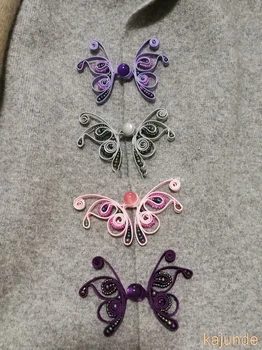 

1 pcs Chinese Beaded butterfly Buttons Knot Buttons Handmade Daisy Tang Sewing DIY Crafts