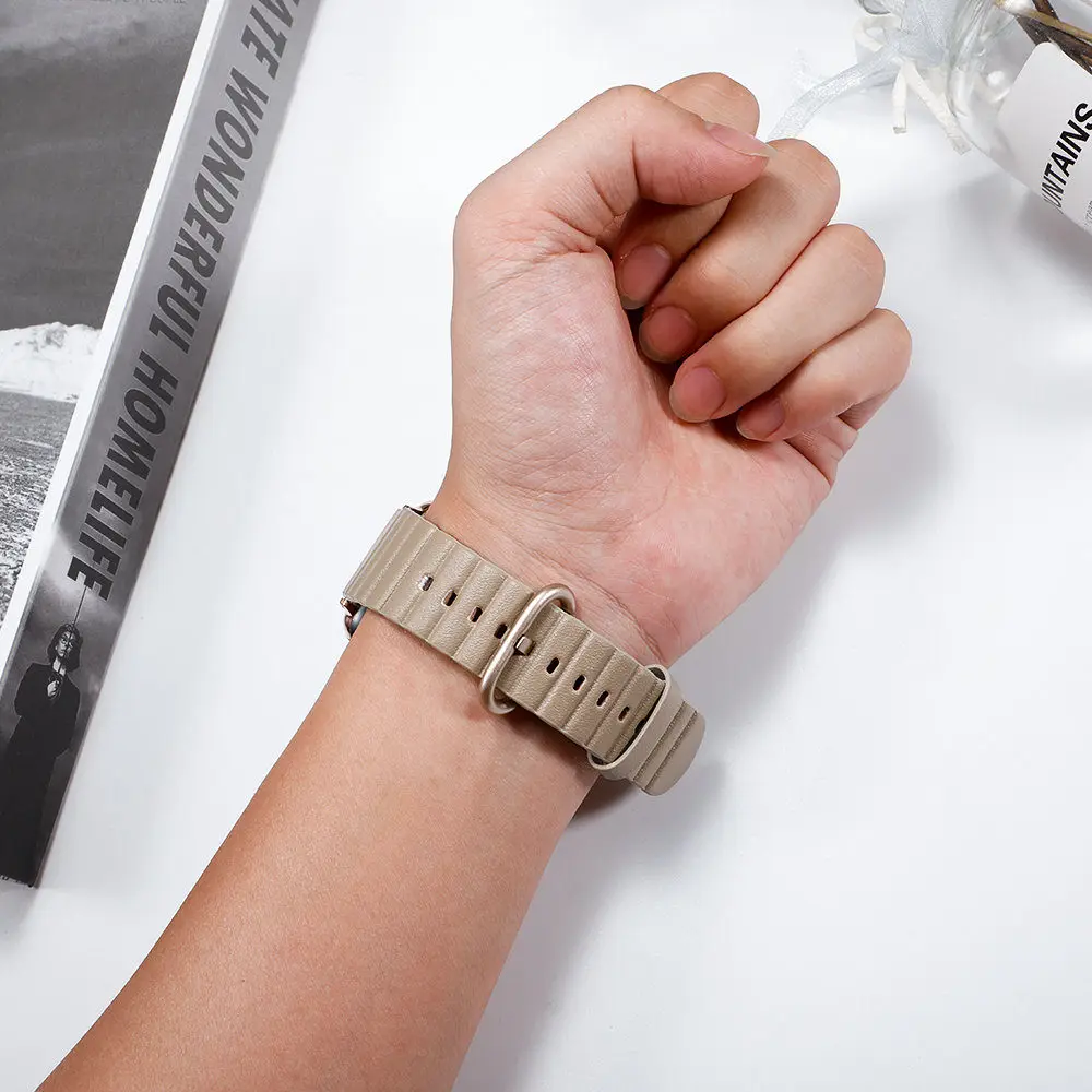 Кожаный ремешок для apple watch 44 мм 40 мм iwatch 42 мм 38 мм apple watch 5 4 3 кожаный ремешок для часов браслет