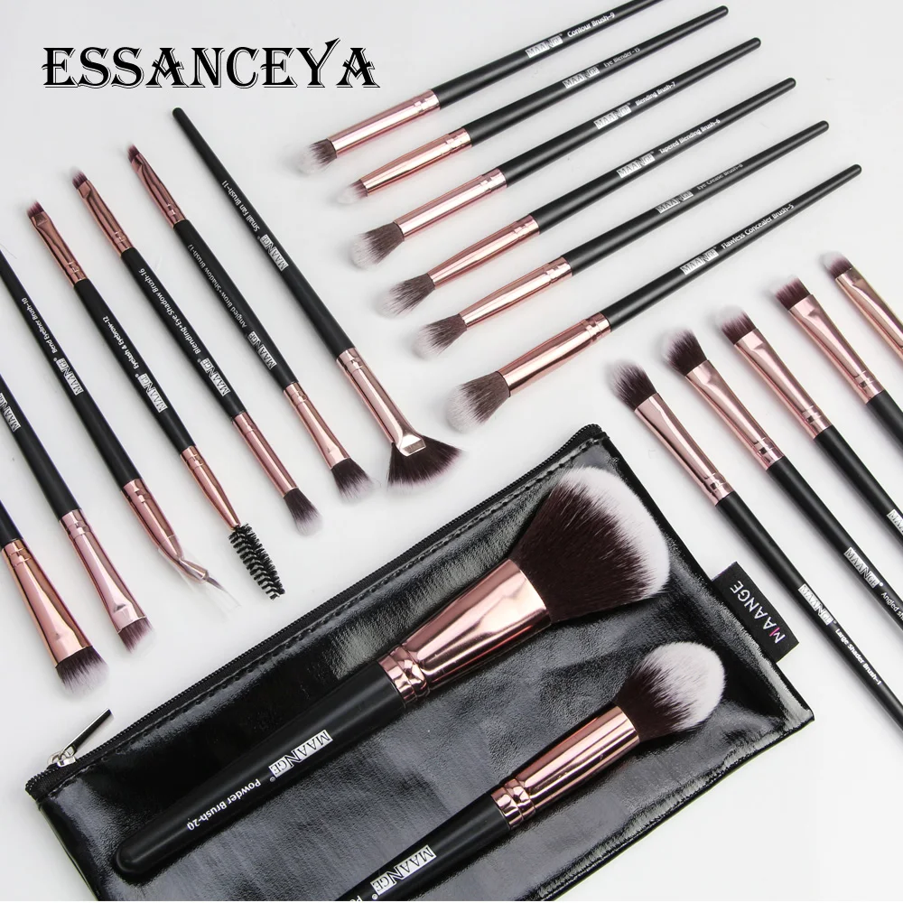 ESSANCEYA профессиональная кисточка для макияжа 15/18/20 шт смешивания пудры основы